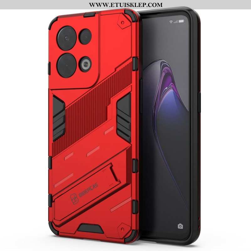 Futerały do Oppo Reno 8 Zdejmowany Stojak W Dwóch Pozycjach Bez Użycia Rąk